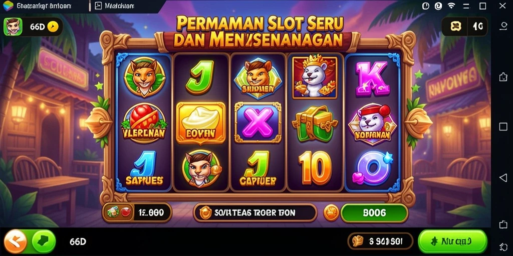 Gameplay Slot seru dan menggembirakan di 66D.