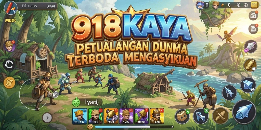 Gameplay menakjubkan dari 918KAYA di dunia terbuka.