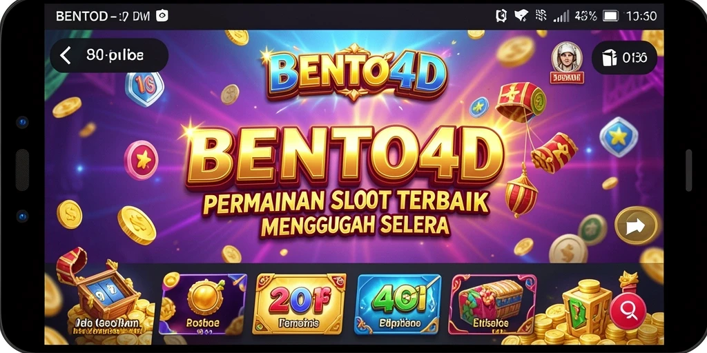 Tampilan menarik dari gameplay Slot BENTO4D yang memikat.