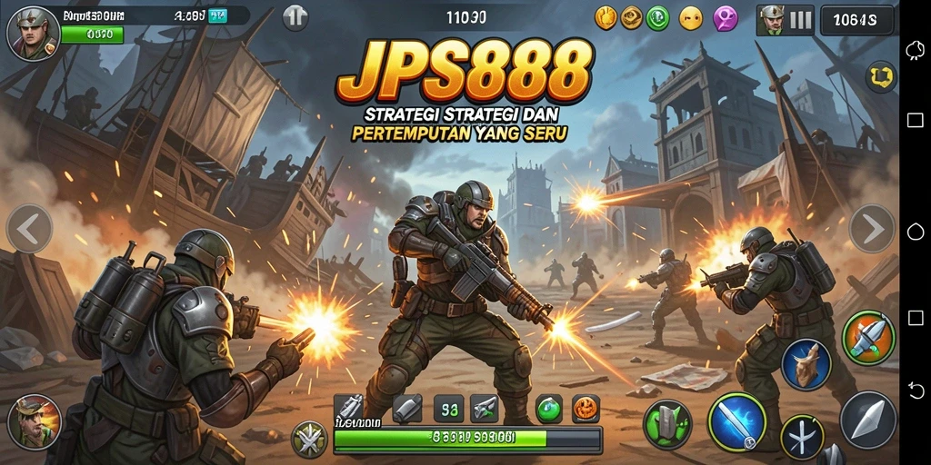 Tampilan gameplay JPS888 yang menarik dan menegangkan.