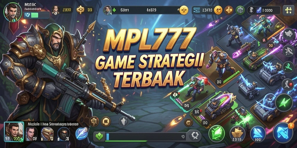 Screenshot MPL777 menampilkan aksi seru dalam gameplay SLG.