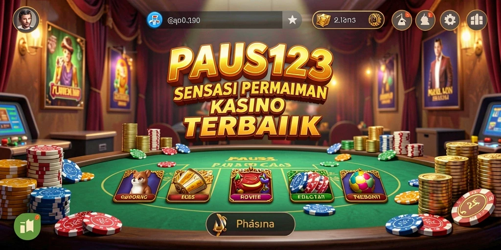 Tampilan gameplay PAUS123 yang mengasyikkan dan penuh warna.