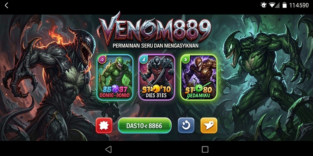 Tampilan gameplay yang menarik di VENOM889.